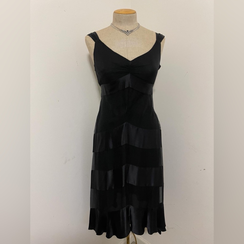BCBG black cocktail dress